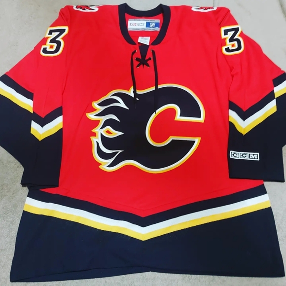 Vintage Calgary Flame Phaneuf Jersey L - Picture 2 of 5